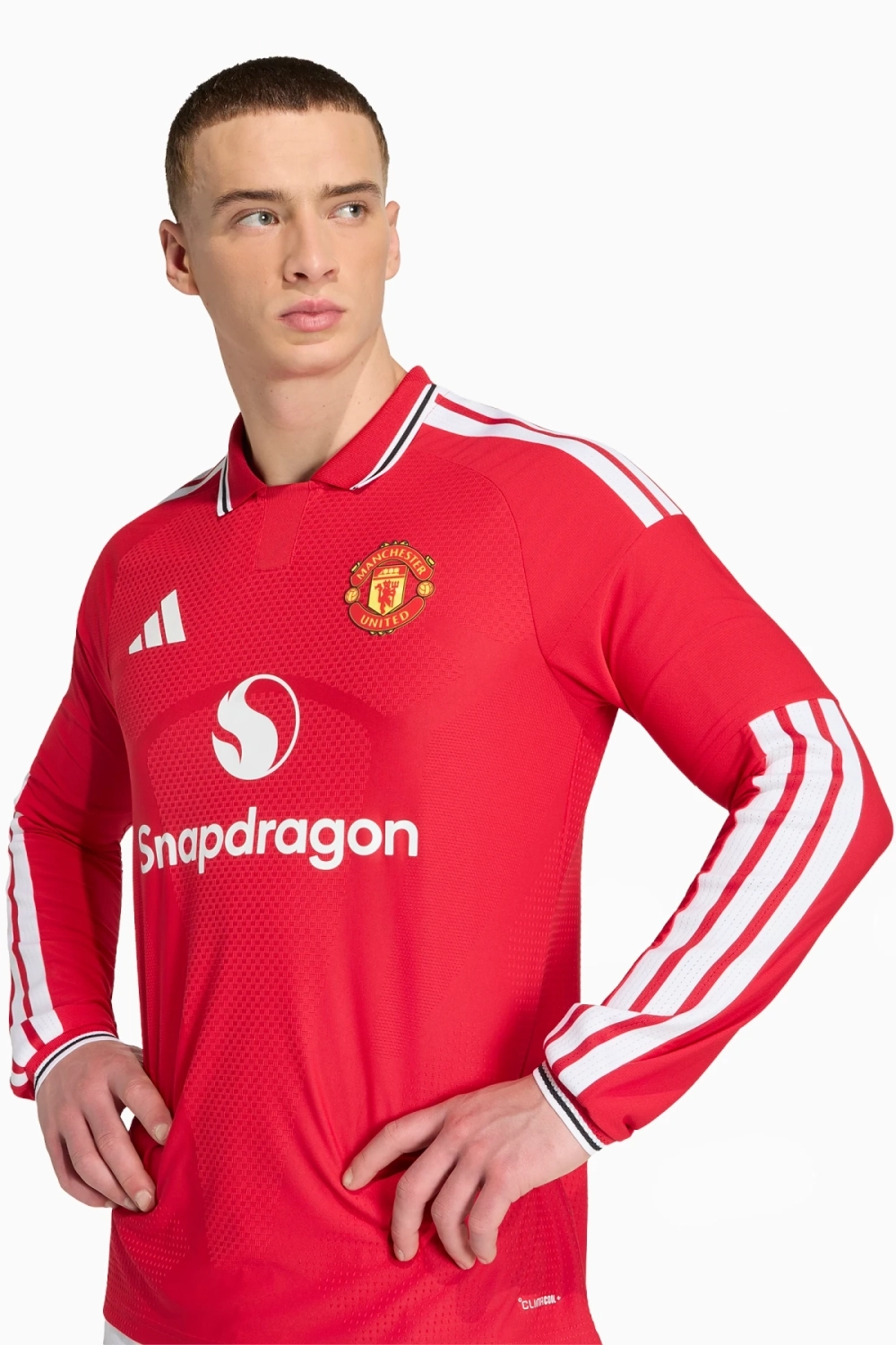 Футболка с длинными рукавами adidas Manchester United 26/27 Home Authentic - красный