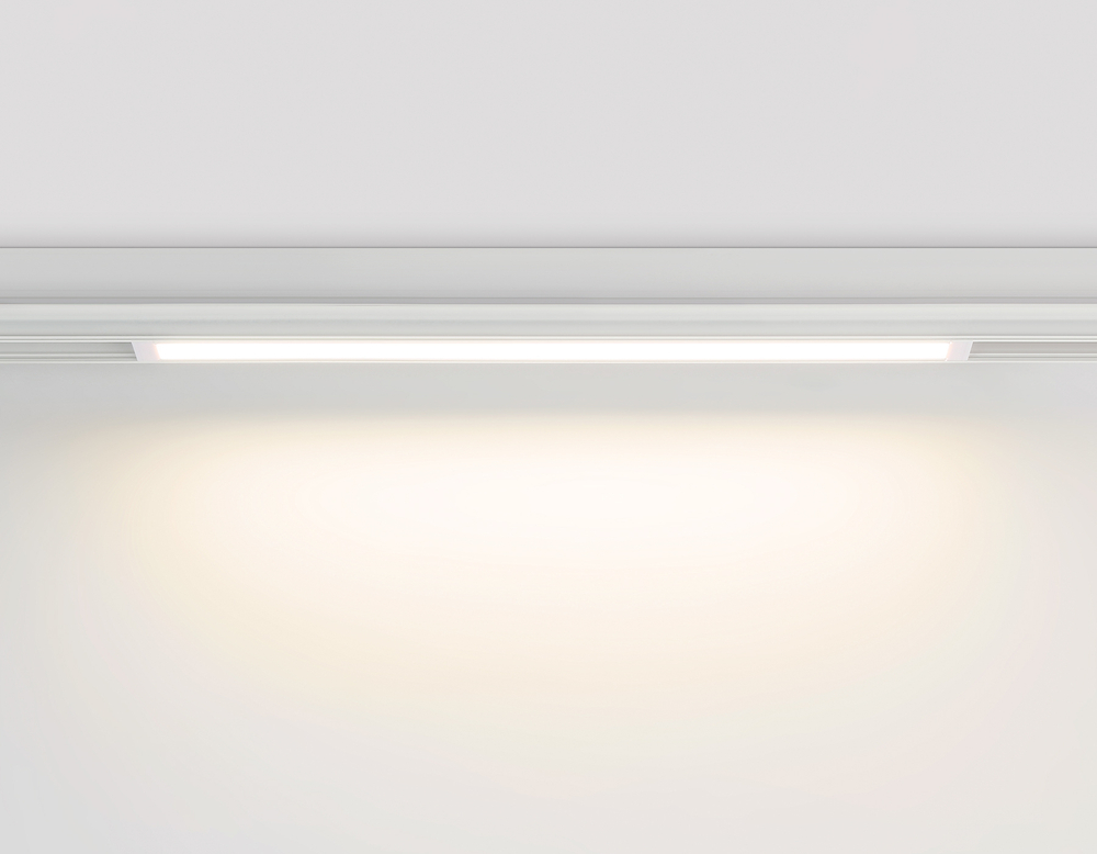 Светильник светодиодный для шинопровода Magnetic 220V GL1281 WH белый IP20 18W 3000K-6400K 120° 452*25*42