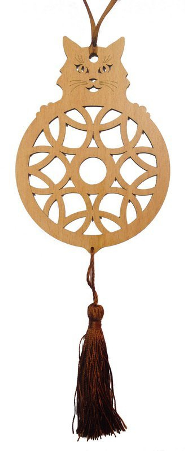 Талисман Ловец снов Кот Баюн № 11 Счастливая семья, дерево