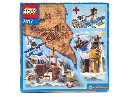 Конструктор LEGO Adventurers 7417 Храм на горе Эверест