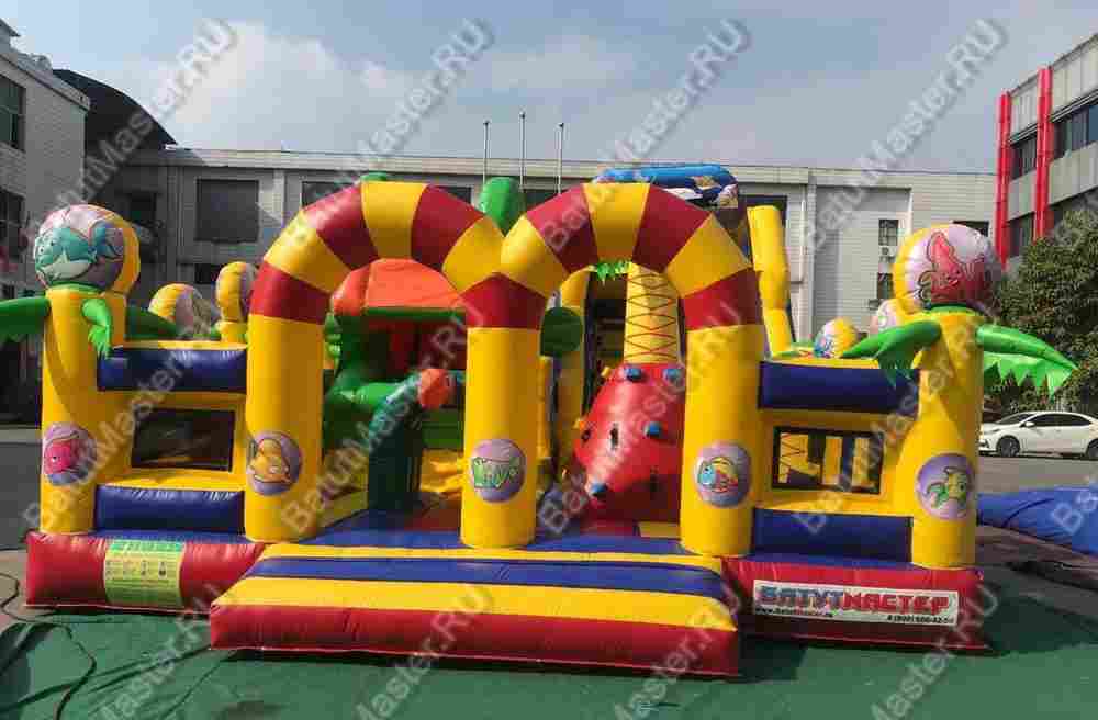 Надувной батут "Тропикана мини", 8*6*5 м