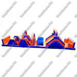 Надувная полоса препятствий "Веселый забег" 15*3*4 м