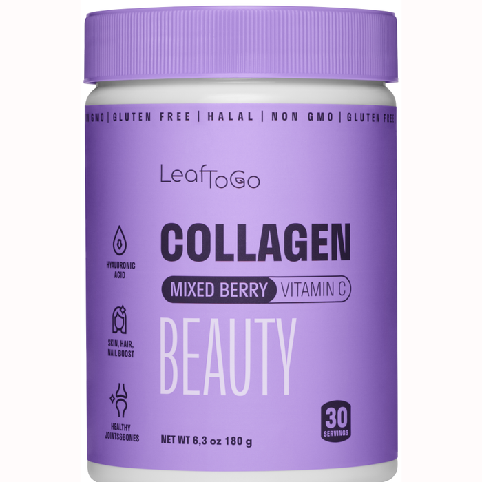 Коллаген &quot;Ягодный микс&quot;, Beauty collagen berry, Leaf To Go, 180 г