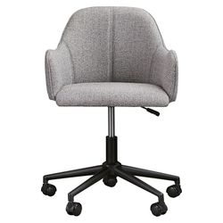 Кресло Isla, рогожка, серое