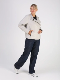 Кожаная куртка демисезонная косуха