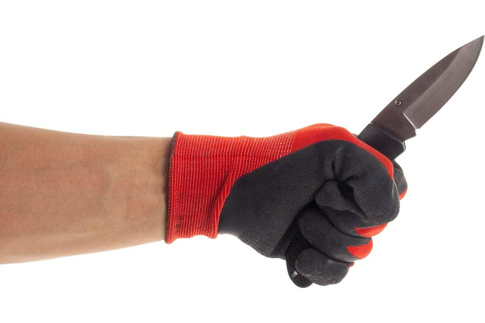 Складной нож с обрезиненной ручкой STAYER большой 47600-2_z01