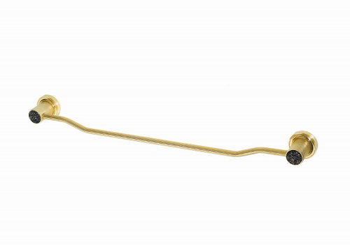 Boheme Держатель для полотенца ROYALE CRISTAL BLACK GOLD