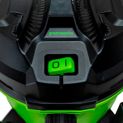 Пылесос для сухой и влажной уборки GREENWORKS G120WDV 1300 Вт,34 л,шланг 3 м (4701207)
