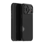 Пластиковый чехол MagSafe Aulumu A17 Slim Shockproof Case для iPhone 17 Pro Укреплённый гибридный поликарбонатный чехол в футуристическом стиле с защитой камеры, сенсорной накладкой для Контроллера камеры и теплорассеиванием в области процессора устройств