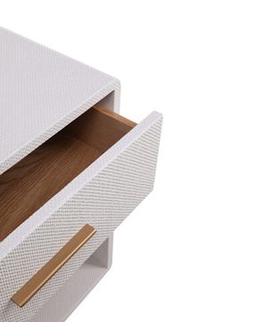 Бежевая прикроватная тумба “Тейт”