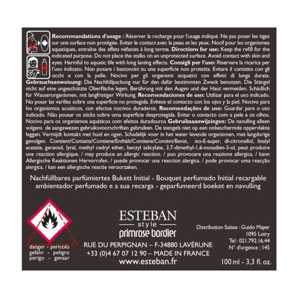 Esteban Paris Neroli Ароматический диффузор с палочками