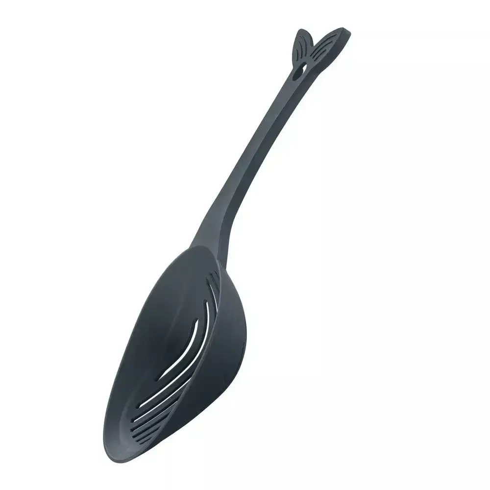 Ложка- дуршлаг basic, 33 см (темно-серый)