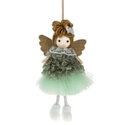 GAEM Изделие декоративное подвесное "Ангел", L9 W3 H18 см, 3в.