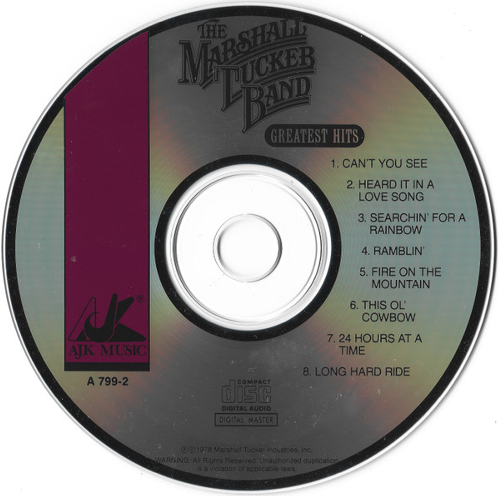The Marshall Tucker Band / Greatest Hits (CD)
