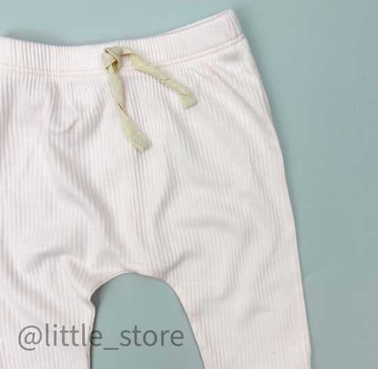 Комплект хлопковый (в рубчик) Нежно-розовый