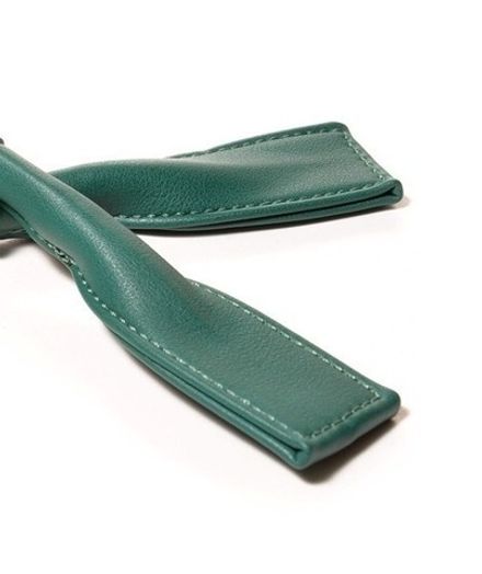 Ручки сумочные круглые широкие 53см, изумрудный [7156]