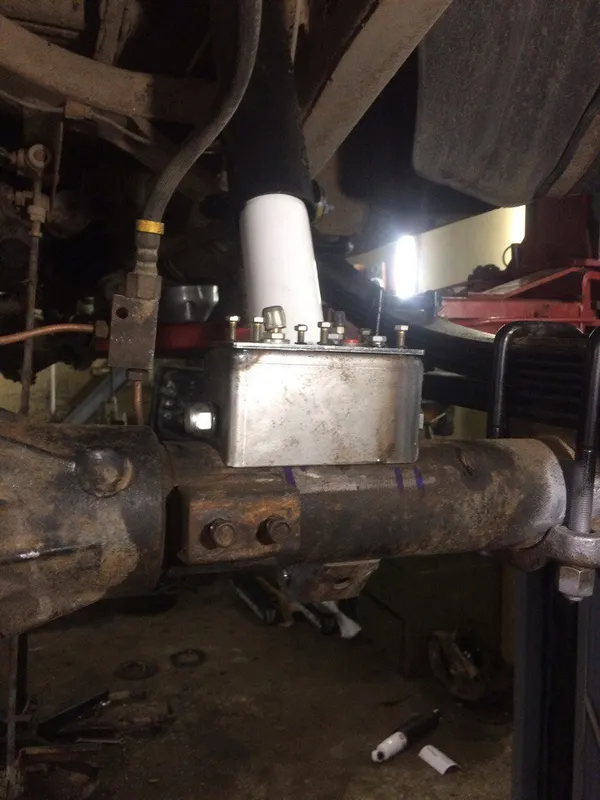 Установка блокировки на БУханку :: Москва автосервис 'НАША 4х4'