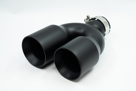 Насадка на глушитель AFM2-63-89 матовая ЧЕРНАЯ