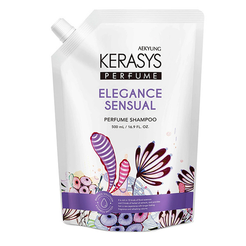 Шампунь для тонких и ослабленных волос Элеганс KeraSys Elegance & Sensual Parfumed Shampoo 500мл