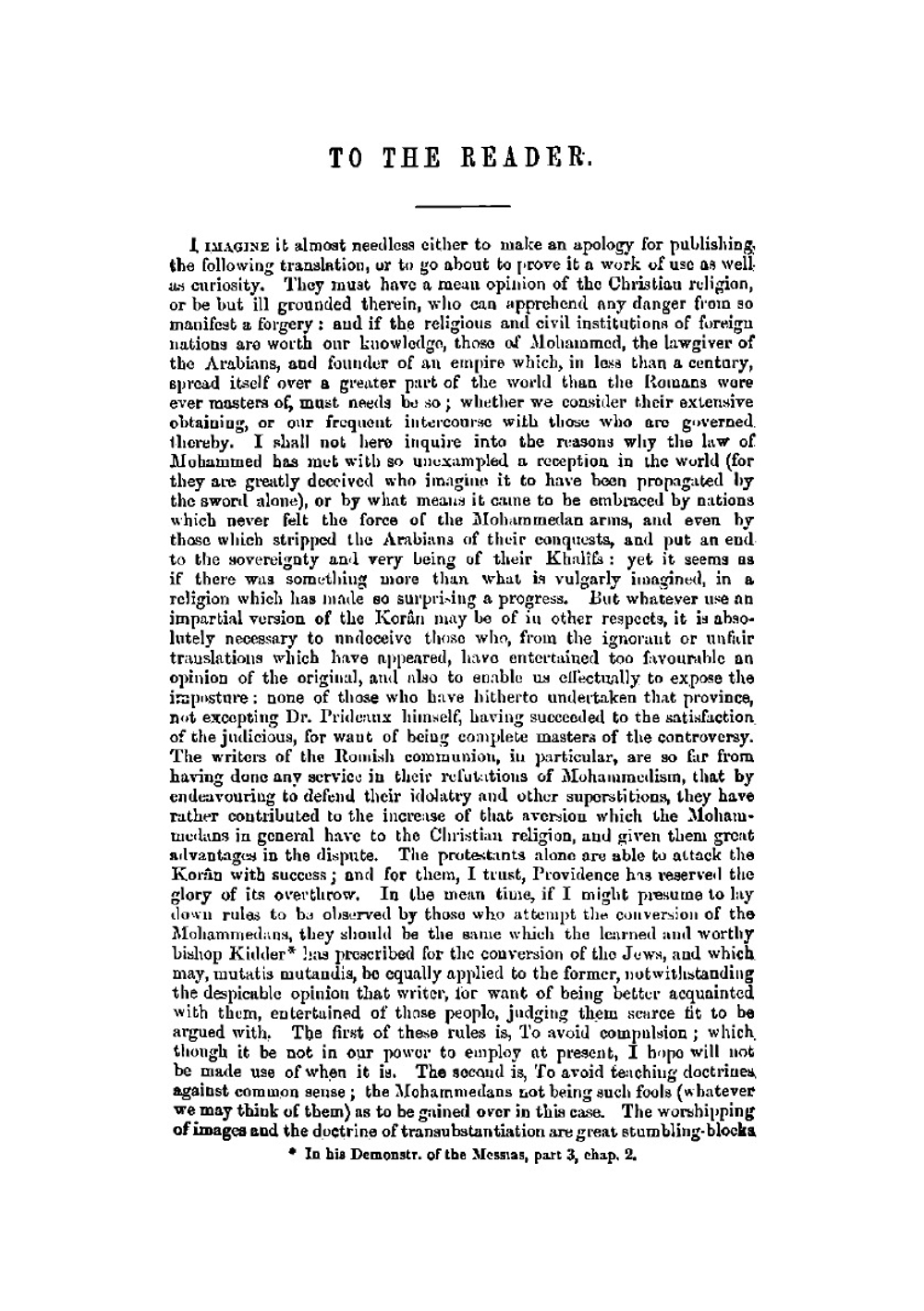 The Koran. Or, Alcoran of Mohammed | George Sale