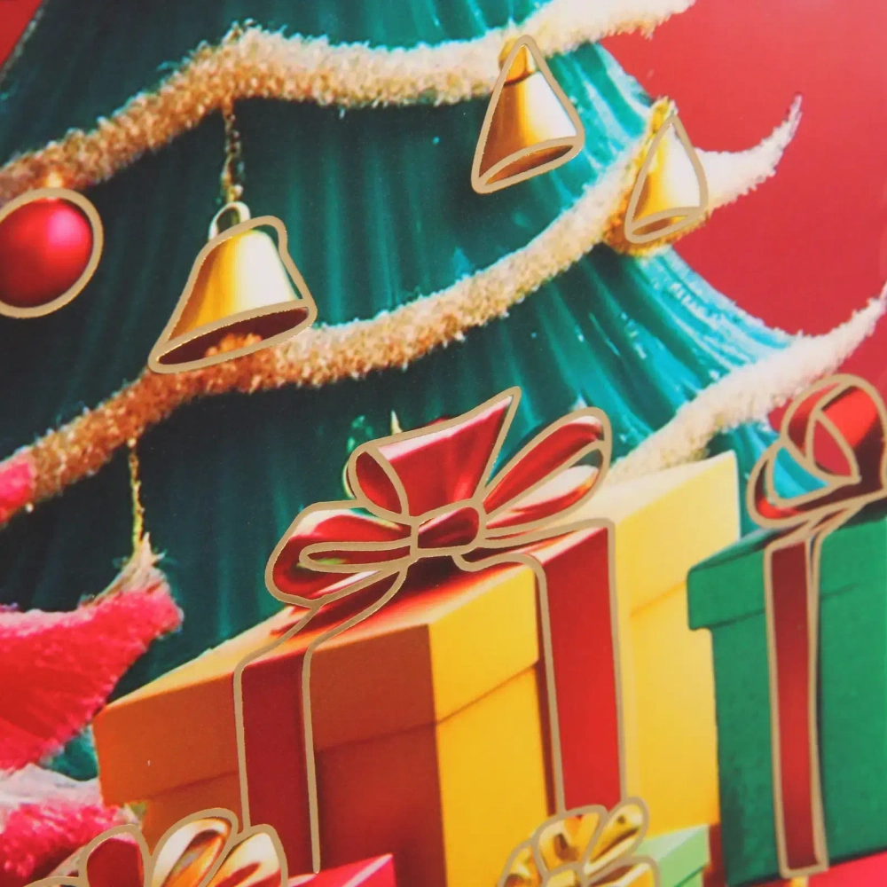 Пакет подарочный «Северная сказка» 32*26*10 см, микс