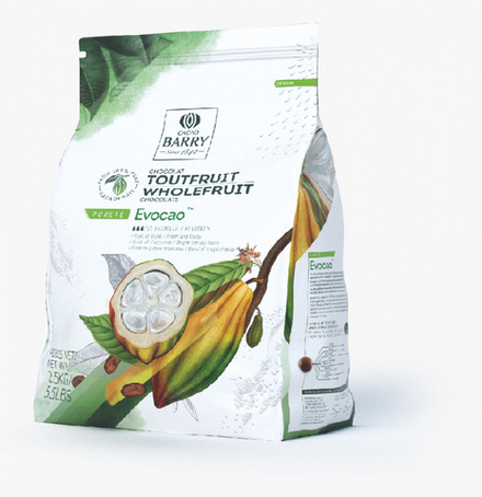Шоколад Cacao Barry EVOCAO 72% Горький кувертюр (Пакет 2,5кг.)