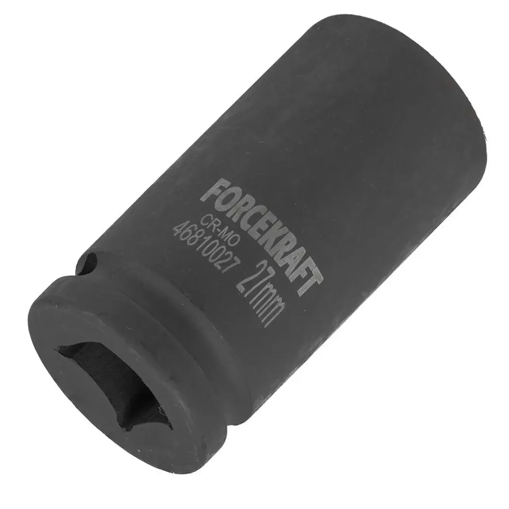 Головка ударная глубокая 3/4'', 27мм (12гр.) FORCEKRAFT FK-46810027
