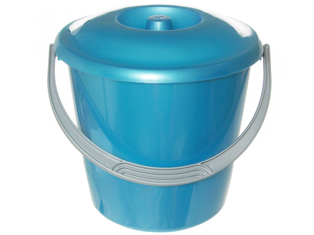 Ведро 10л "Соло" с крышкой