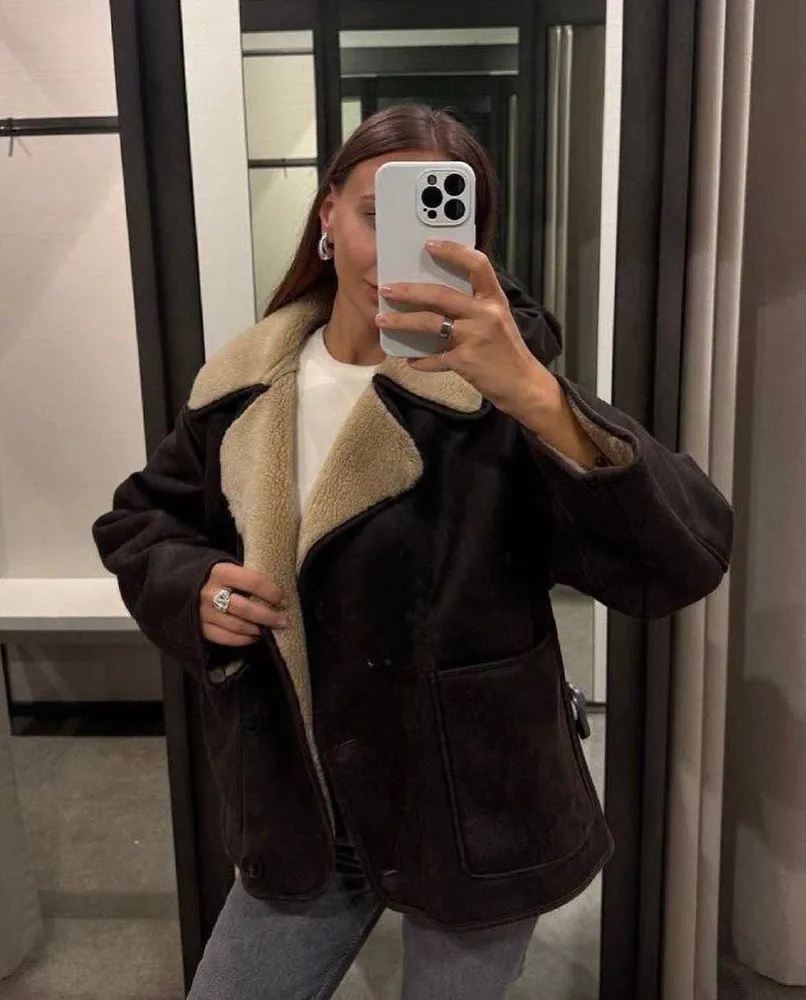 Дубленка 2580408 Fabrika