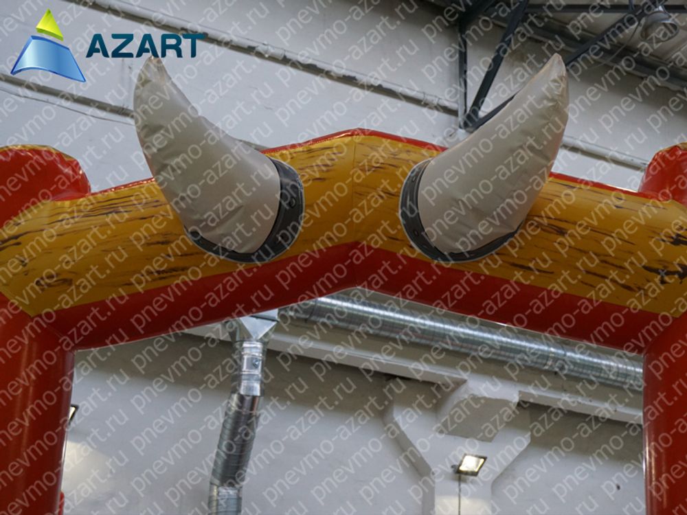 Батутная оснастка для родео "Шестигранник"