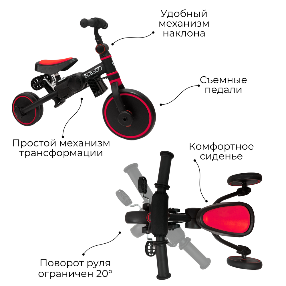 Велосипед-трансформер BubaGO Flint