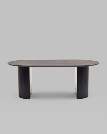 Стол обеденный Boston 200*100*75 темное дерево