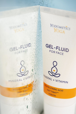 ГЕЛЬ-ФЛЮИД ДЛЯ ЛИЦА GEL-FLUID FOR FACE Polyglutamine Acid, Inst'Tight™, Yoshta, ТМ YODOMETICS