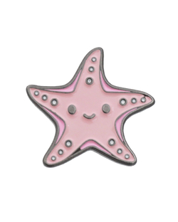Металлический значок "Морская звездочка"