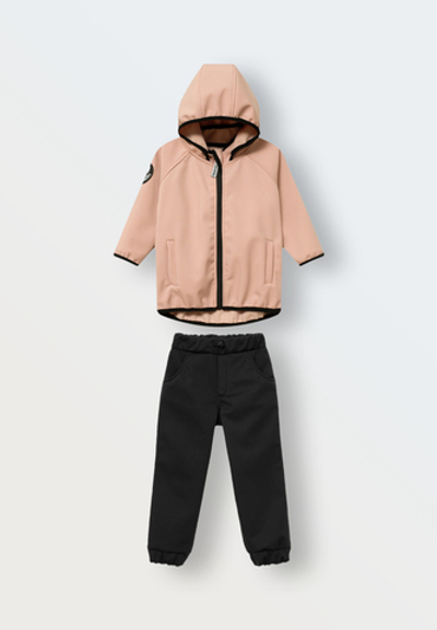 Комплект куртка и штаны Softshell (пудра)