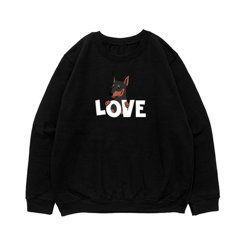 Свитшот "Цвергпинчер LOVE"