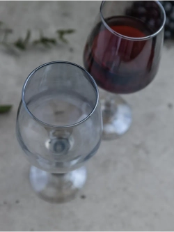 Набор бокалов для вина, 365 мл, 6 шт. Голубые