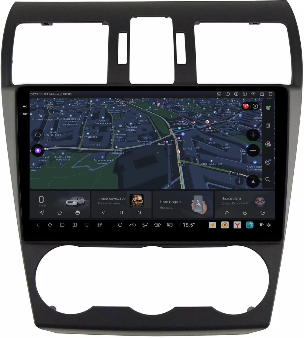 Магнитола для Subaru Forester, Impreza, XV 2012-2015 - Carmedia OL-9511-1 QLed+2K, Android 13, UIS7870 (DUDU7), CarPlay, SIM-слот