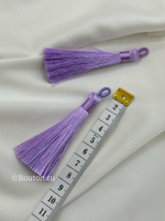 Кисточка для штор сиреневая 8 см