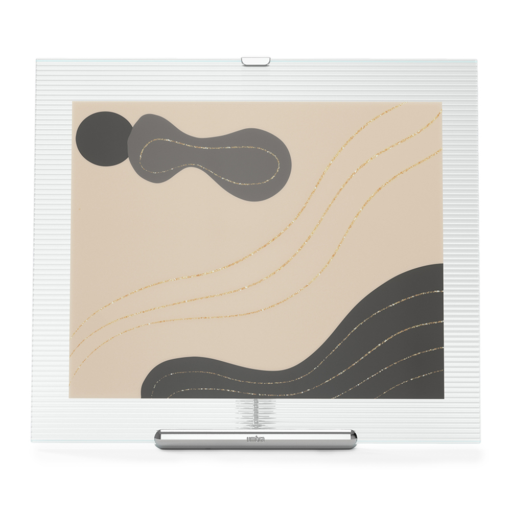 Фоторамка flute, 26х30 см, хром