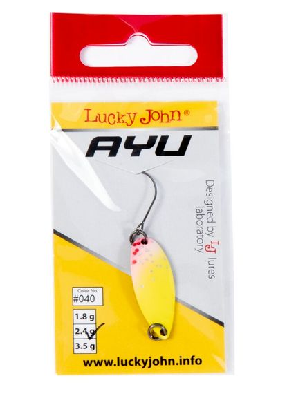 Блесна колеб. Lucky John TR AYU длин.29мм/02.4г 040