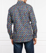 рубашка basel Emanuel Berg - темно-синий(H-Basel HBD SF4)