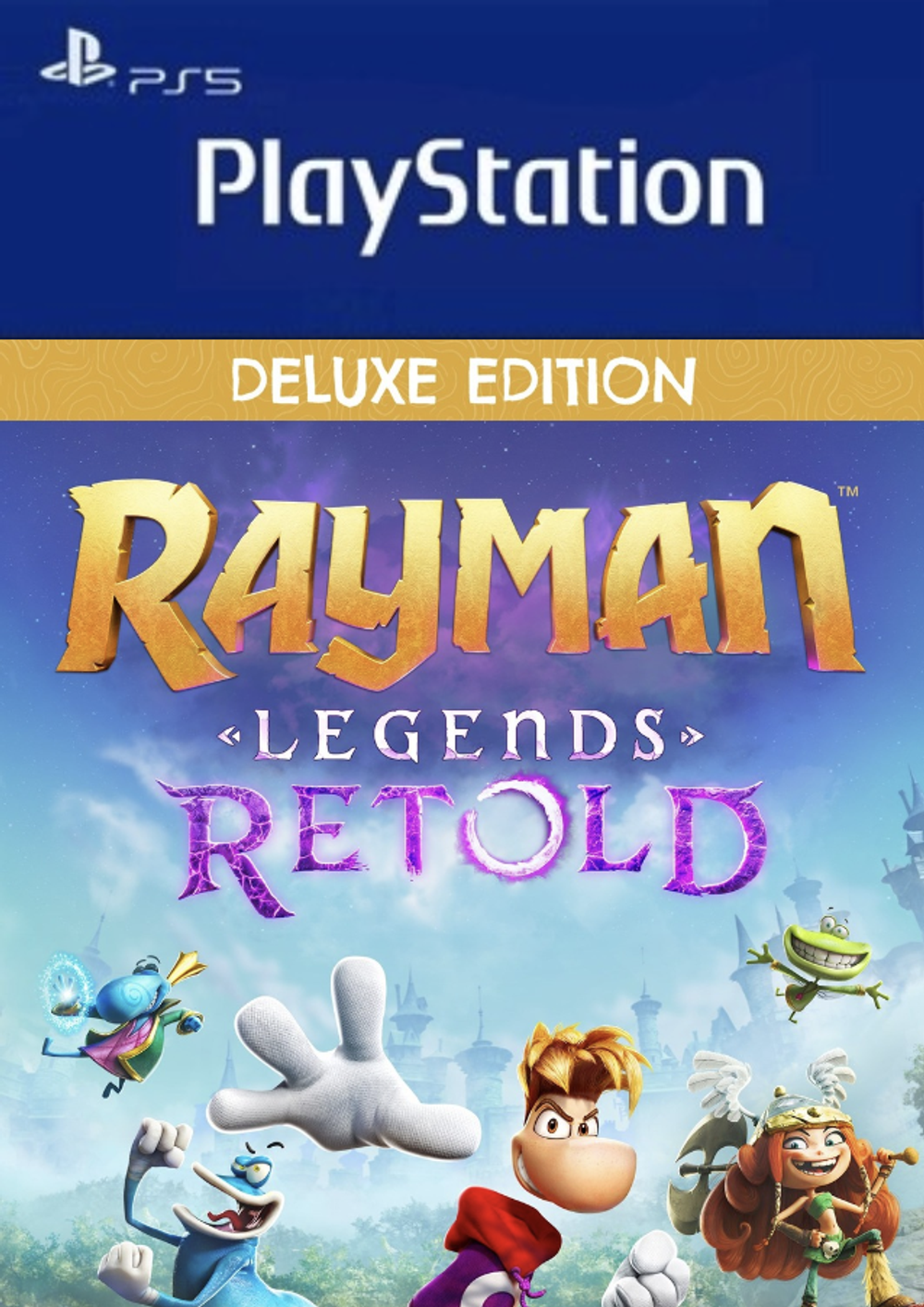 Rayman Legends Retold Deluxe Edition (для PS5, интерфейс и субтитры на русском языке) [услуга выкупа игры в аккаунт PSN UA]