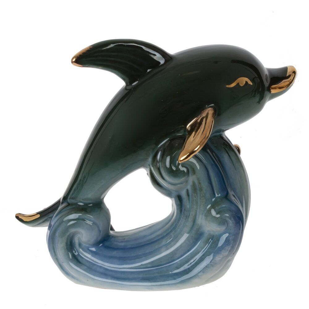 GAEM Фигурка декоративная "Дельфин", L12 W6 H10 см, 3в.