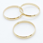 Коннектор-рамка Круг, цвет золото, размер 20 мм, цена за 1 шт