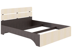 Кровать Джулия, спальное место 160х200, без основания Венге/Молоко