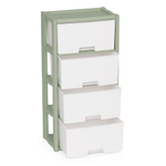 Комод 4-х секционный "Колорит" (зеленый)