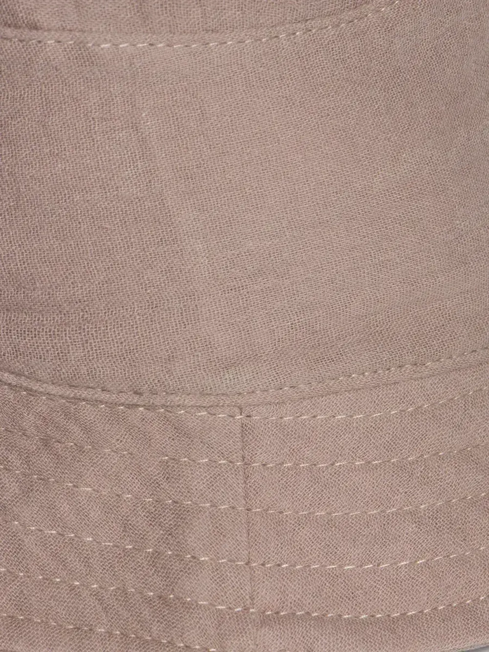 Бежевая детская панама на лето с завязками