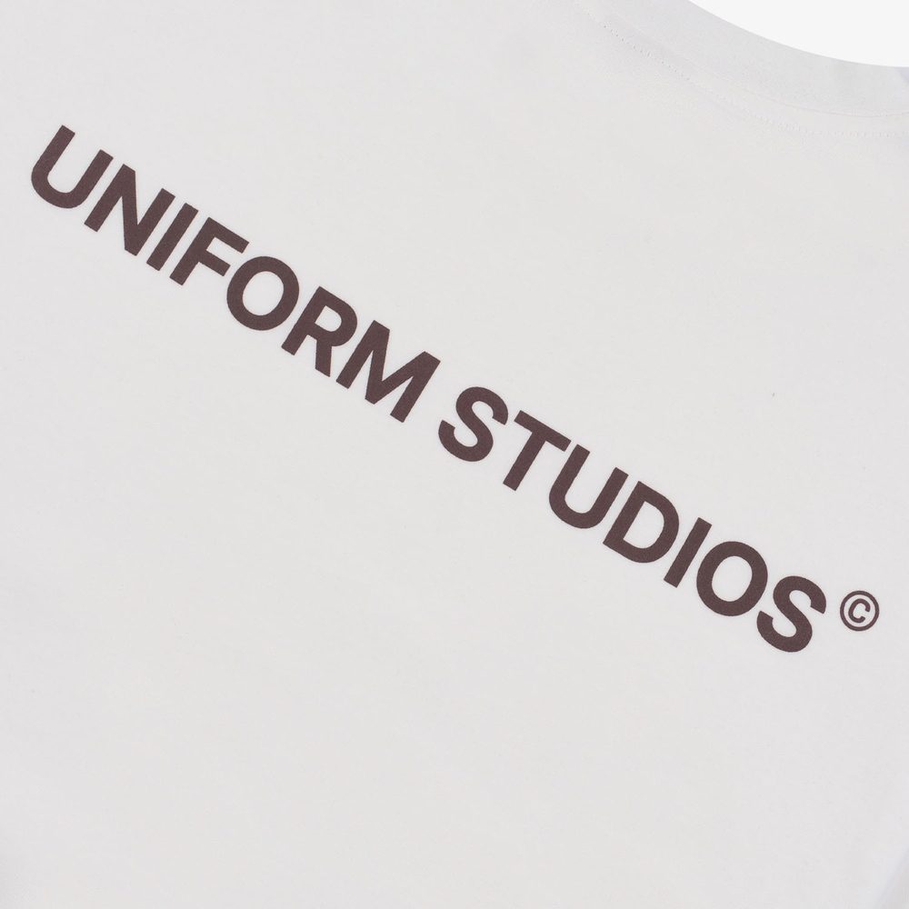 Футболка UNIFORM Heavy STUDIOS молочный