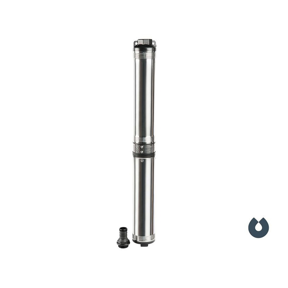 Скважинный насос ЕСО MIDI-4 3,5" (1,1 kВт, до 50л/мин,нап до 113м, эл пров 2 м) UNIPUMP АКЦИЯ